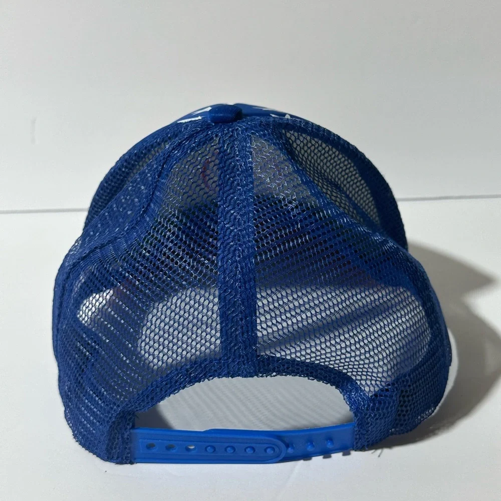 Stars and Stripes Smiley Face adjustable hat
